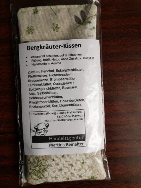 Berg-Kräuterkissen 40g 9x20cm